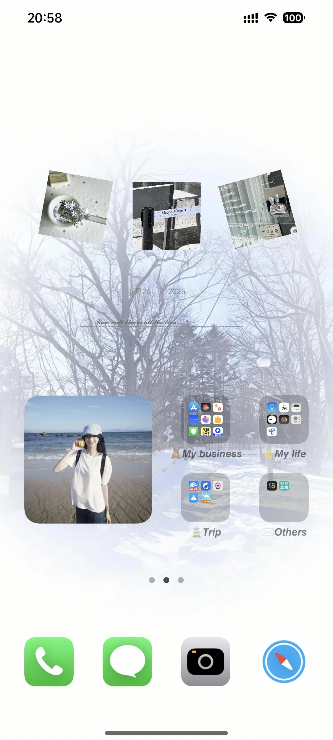 谁懂啊啊啊啊！真的好喜欢我的桌面！！