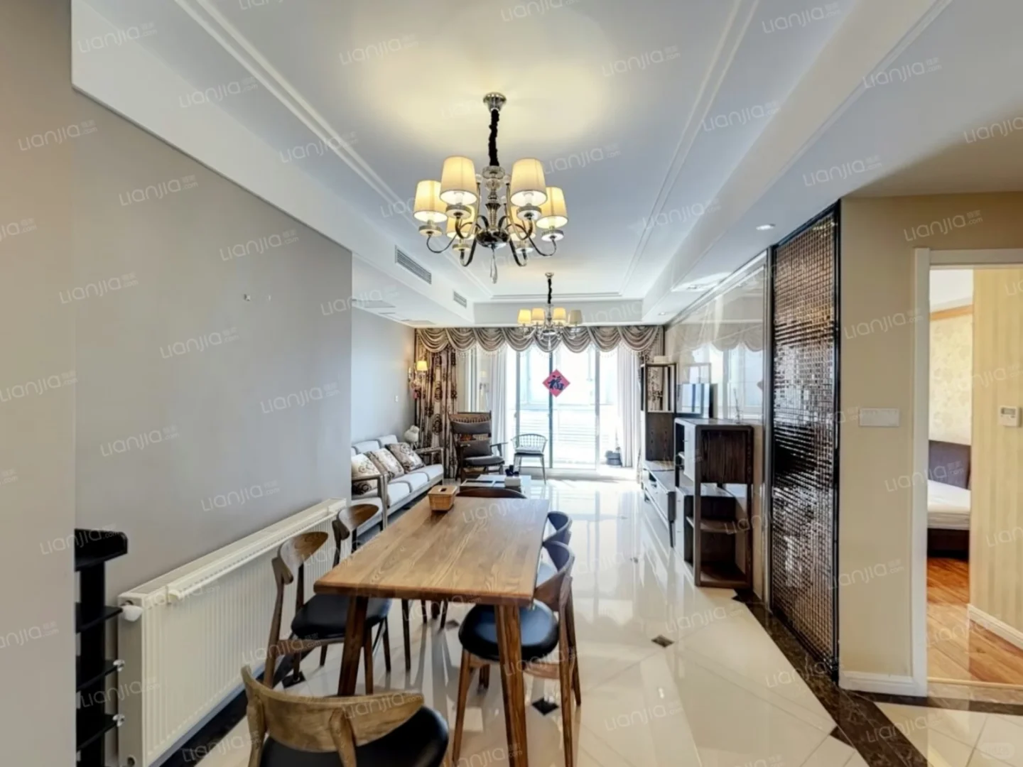 徐庄软件园旁 紫金东郡精装四房带地暖出租