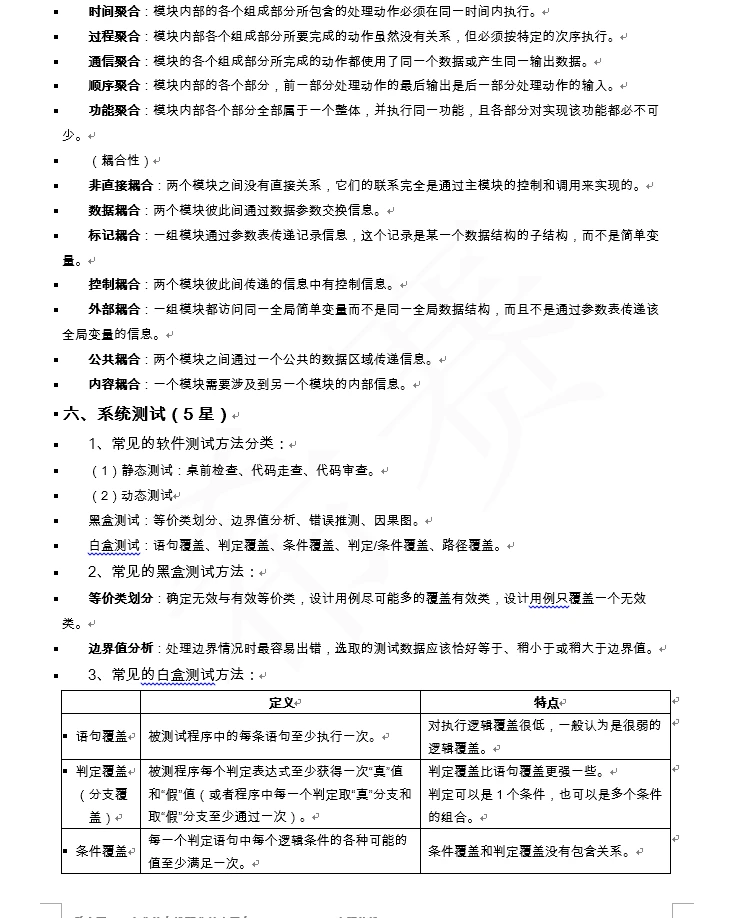 2026年软考软件设计师知识点集锦！可分享