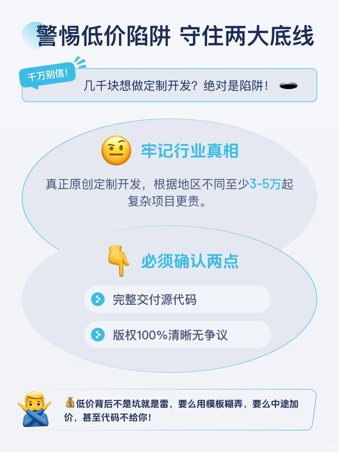 选软件开发团队怕被坑？6步进行筛选！⚠️