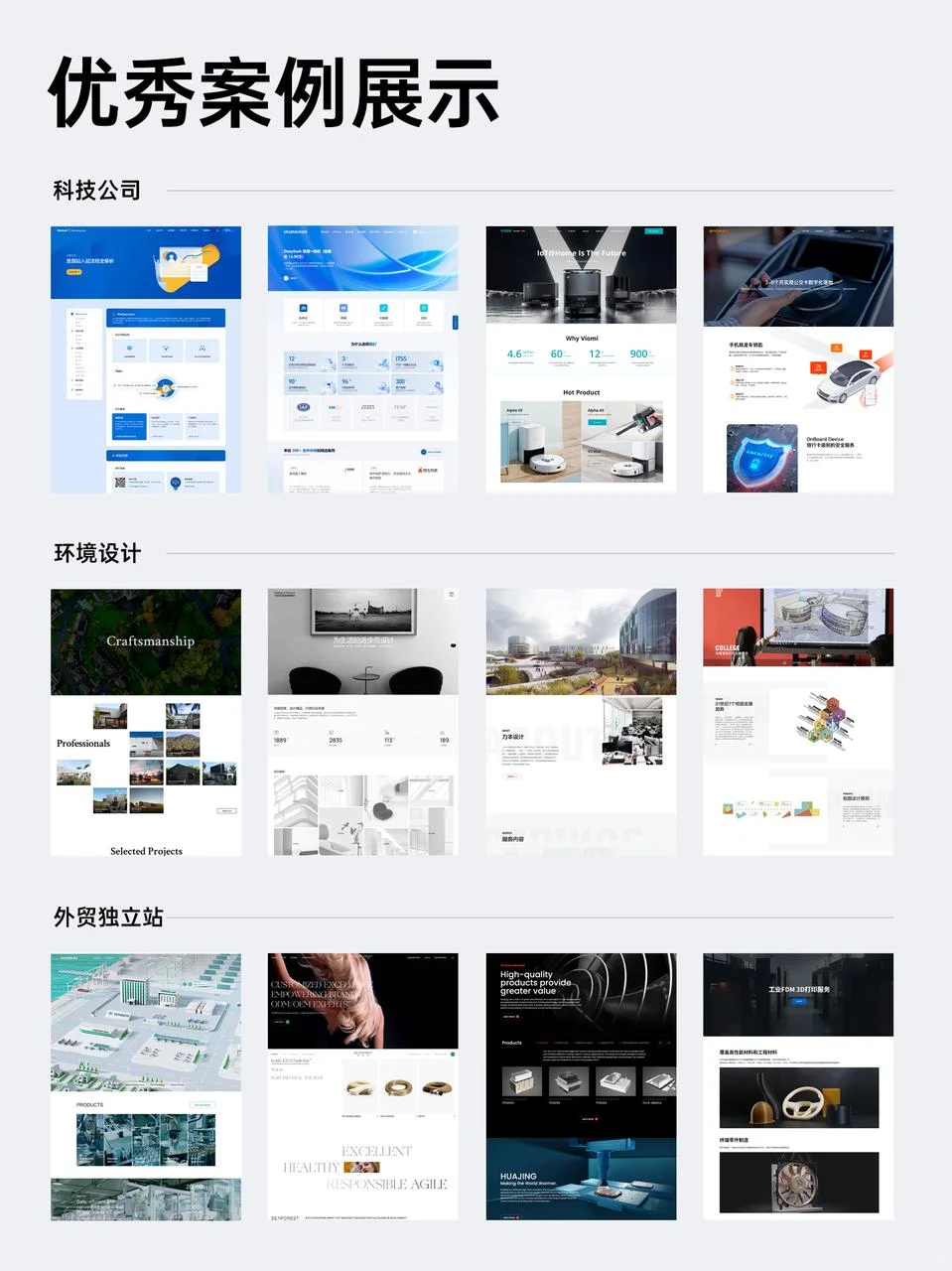 1000+企业推荐的高端网站定制开发公司！