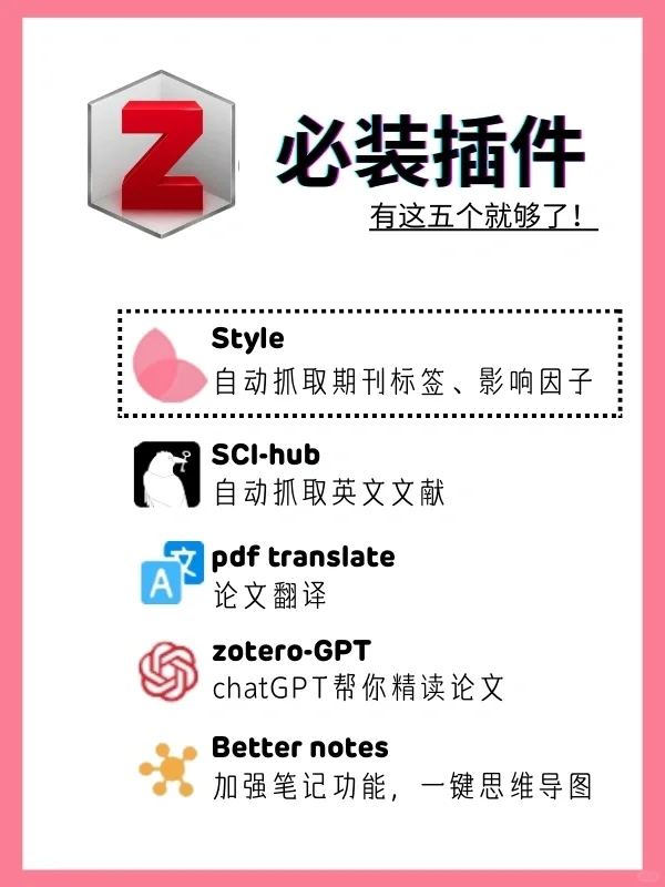Zotero必装插件1｜style 手把手教你安装