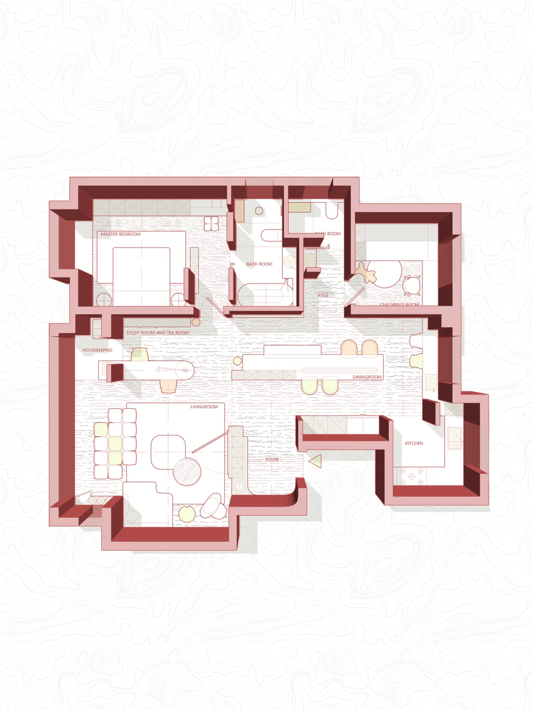 3D立体彩平图?这不外挂吗?