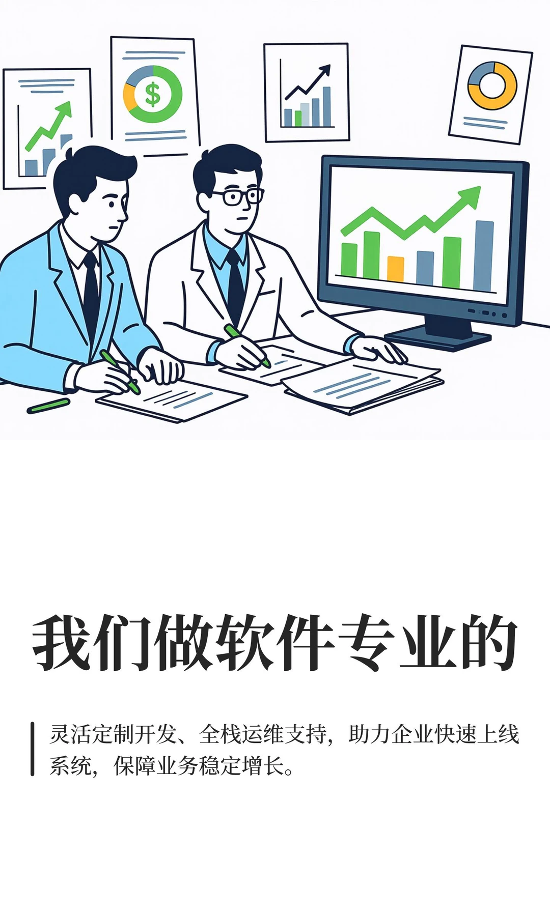 我们做软件专业的