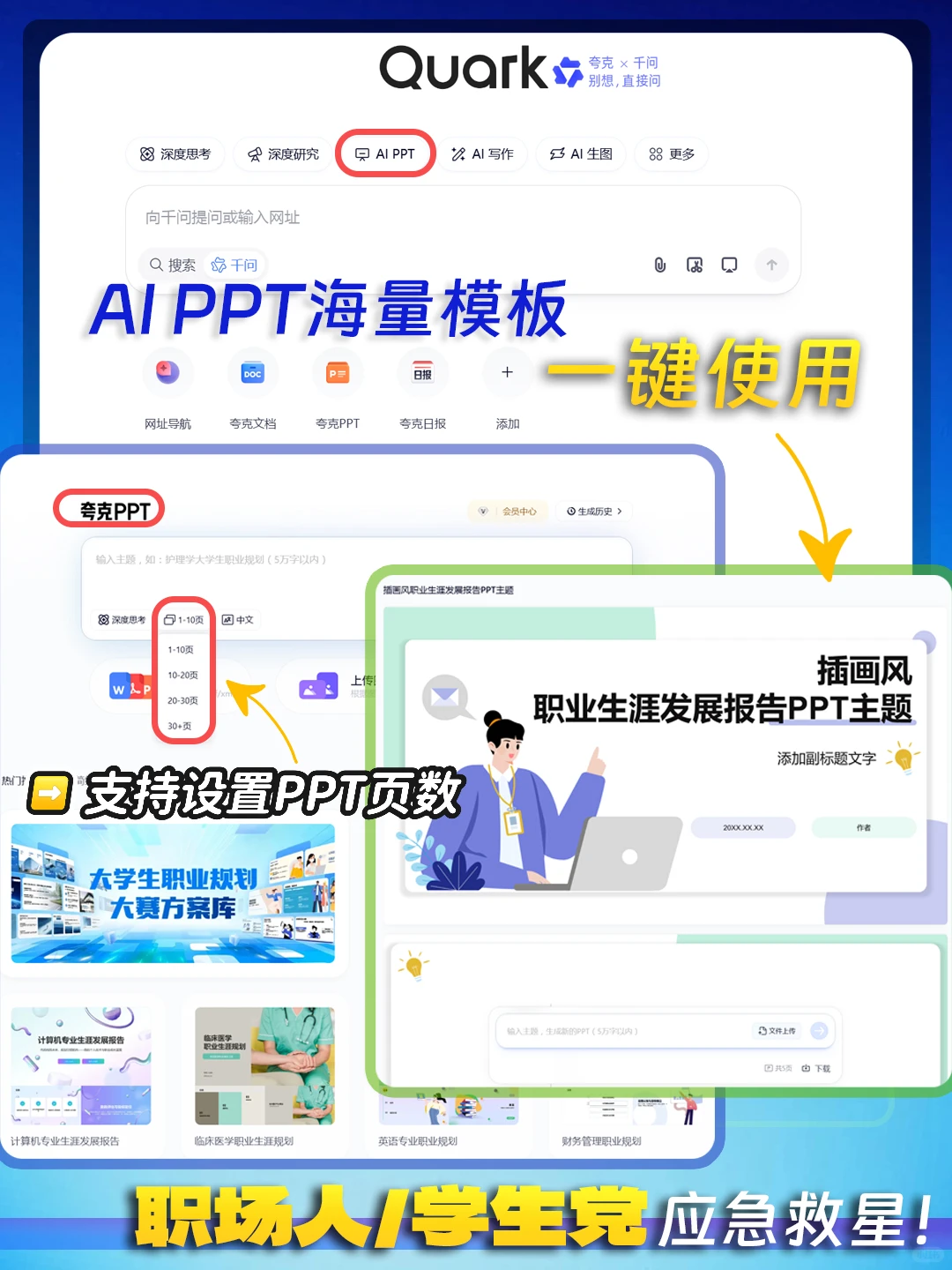 浏览器变身“AI工作站”！夸克AI一个就够！