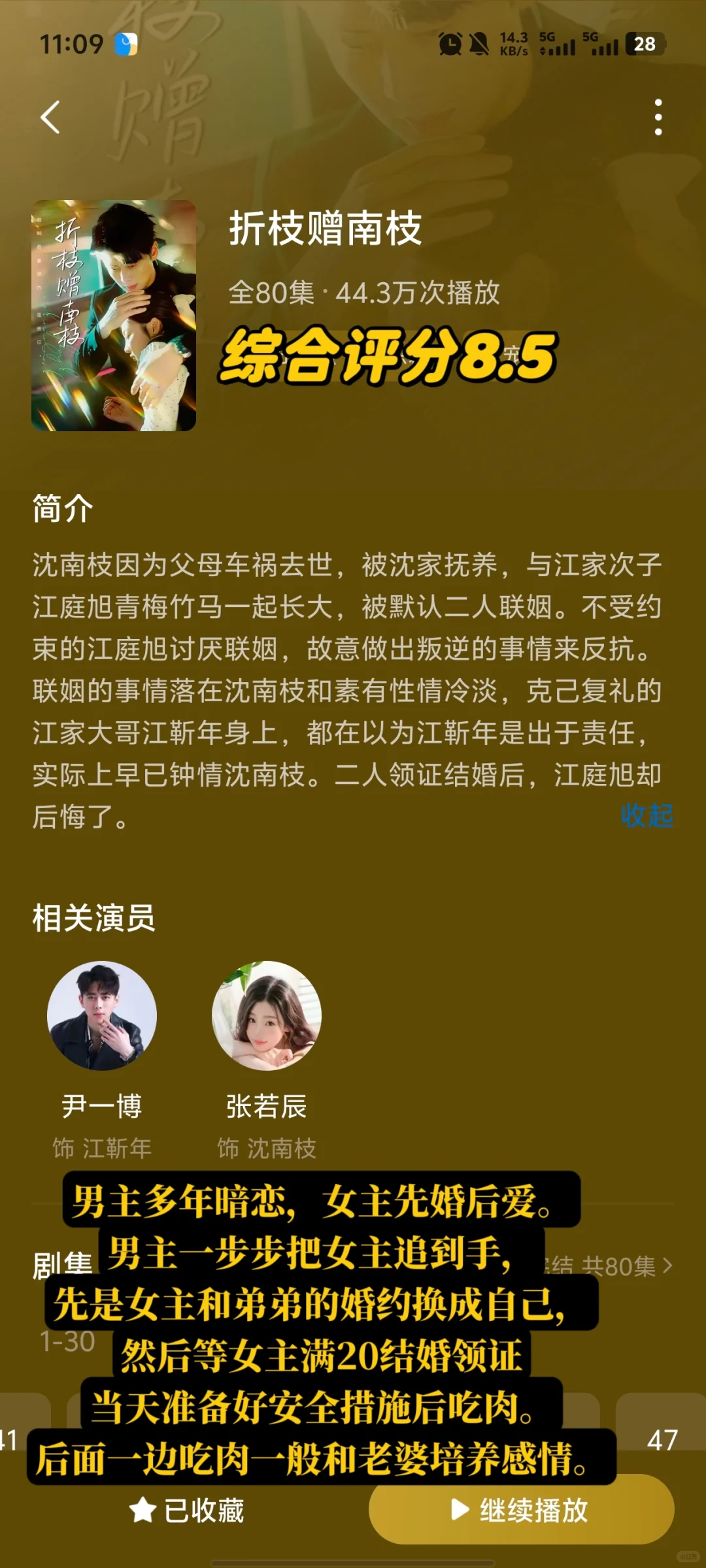 记录近期看的12短剧测评强推与黑夜共枕