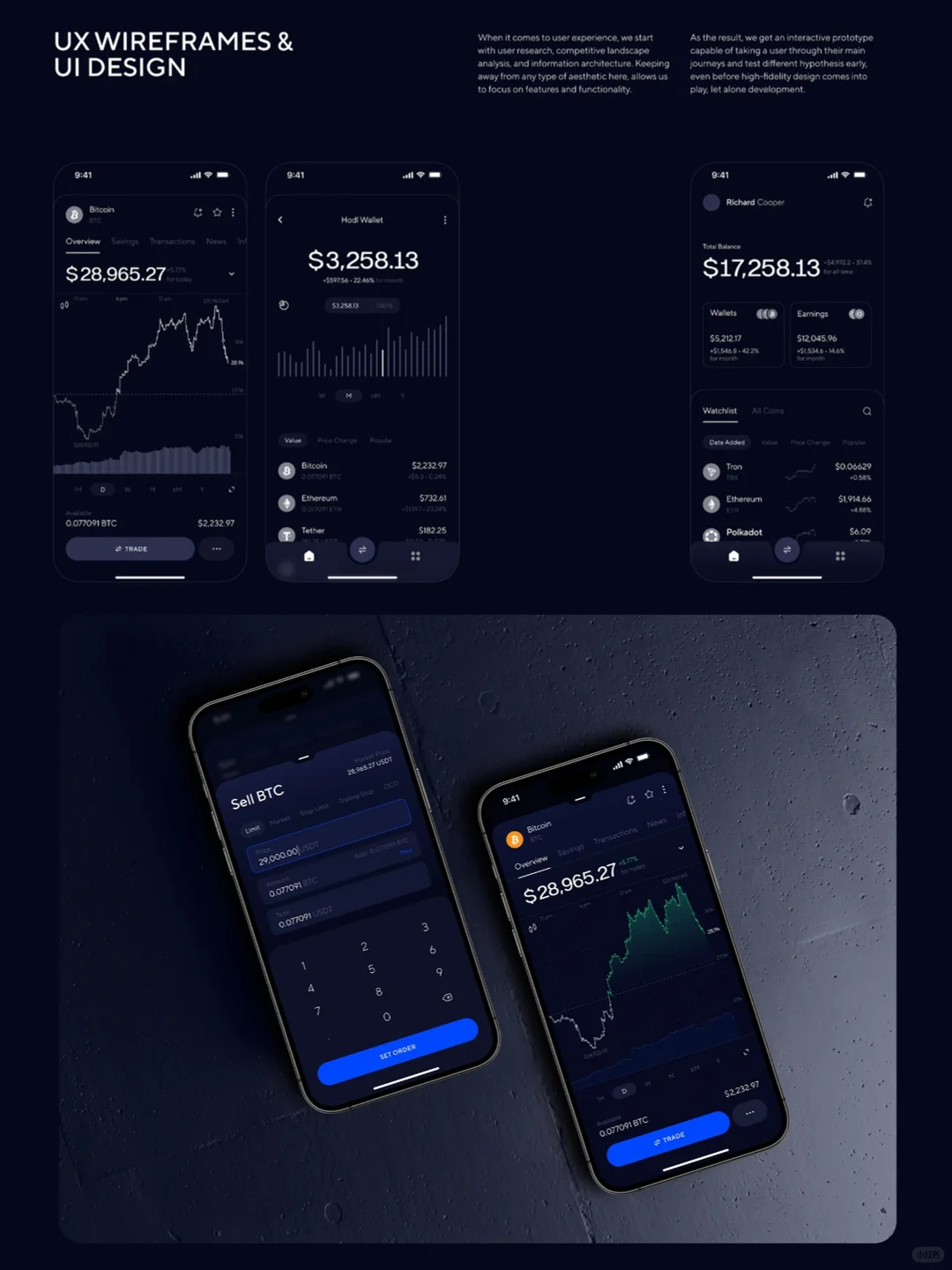 UI - 虚拟币APP / 海外设计分享