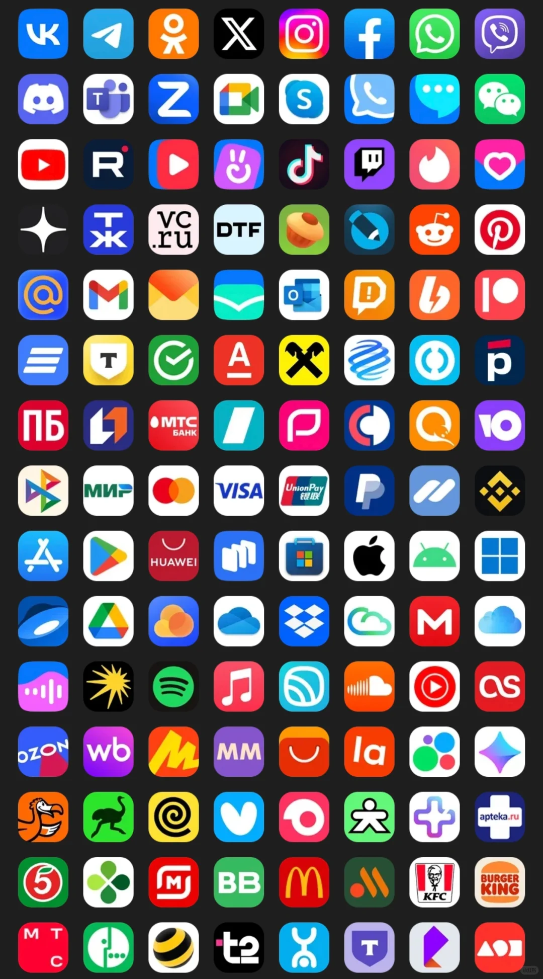 这些软件你都用过哪些？