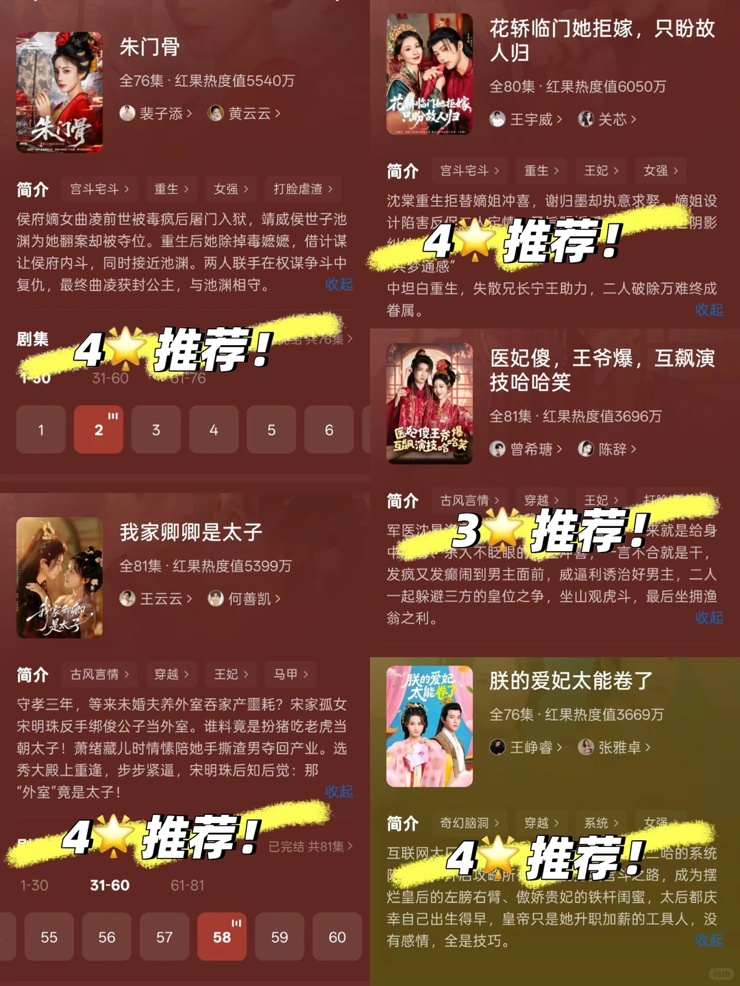 2025年6月短剧推荐❗️55部，这个月吃的不错～