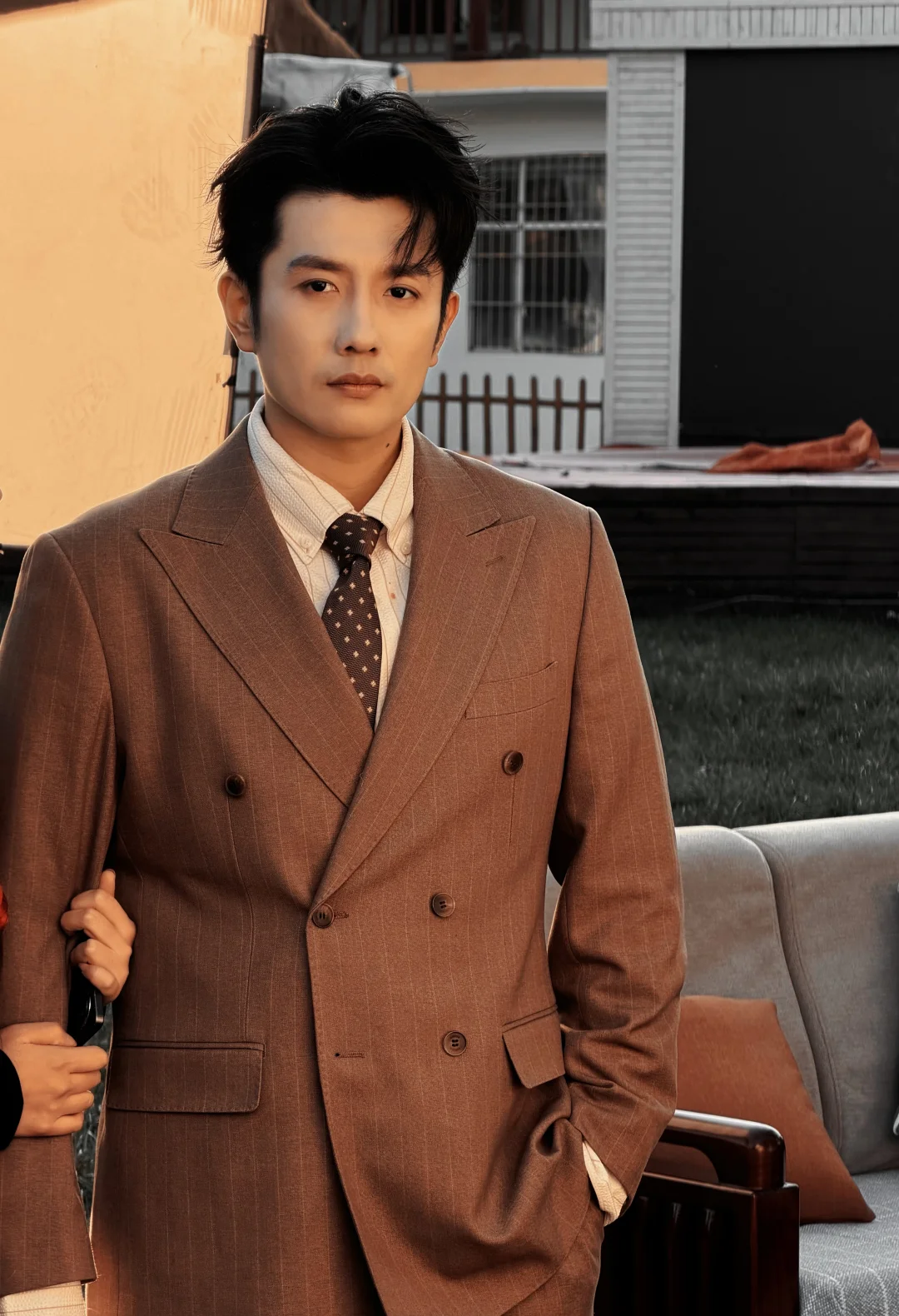 黄播最新杀青短剧《昭然入梦》剧照