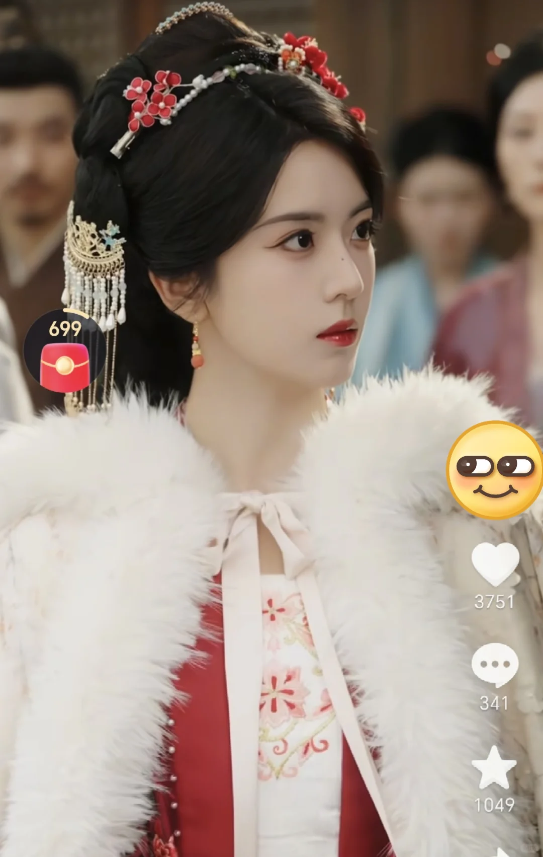 老天奶，女主这个妆造尊嘟好美啊！