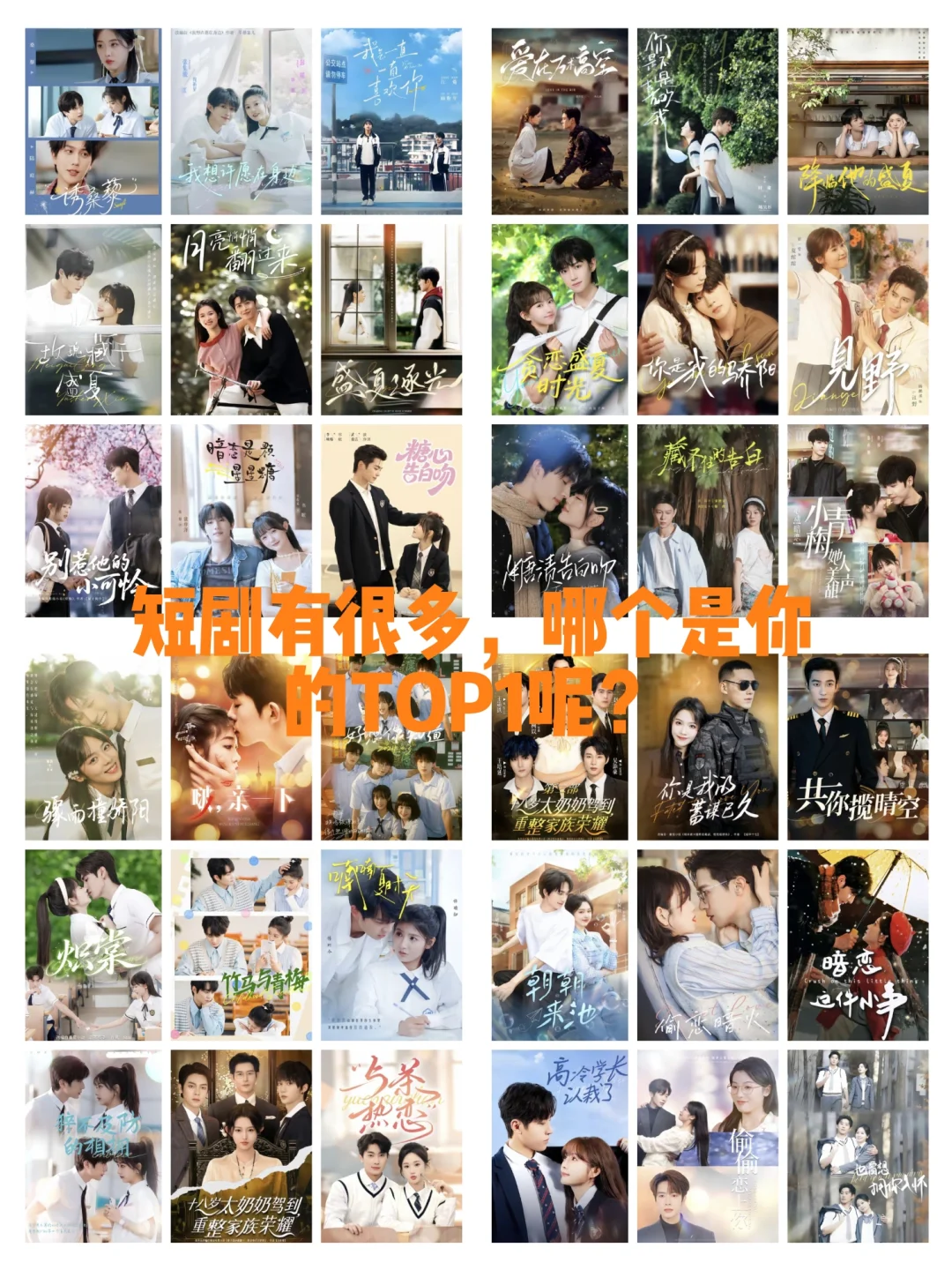 短剧有很多，哪个是你TOP1？