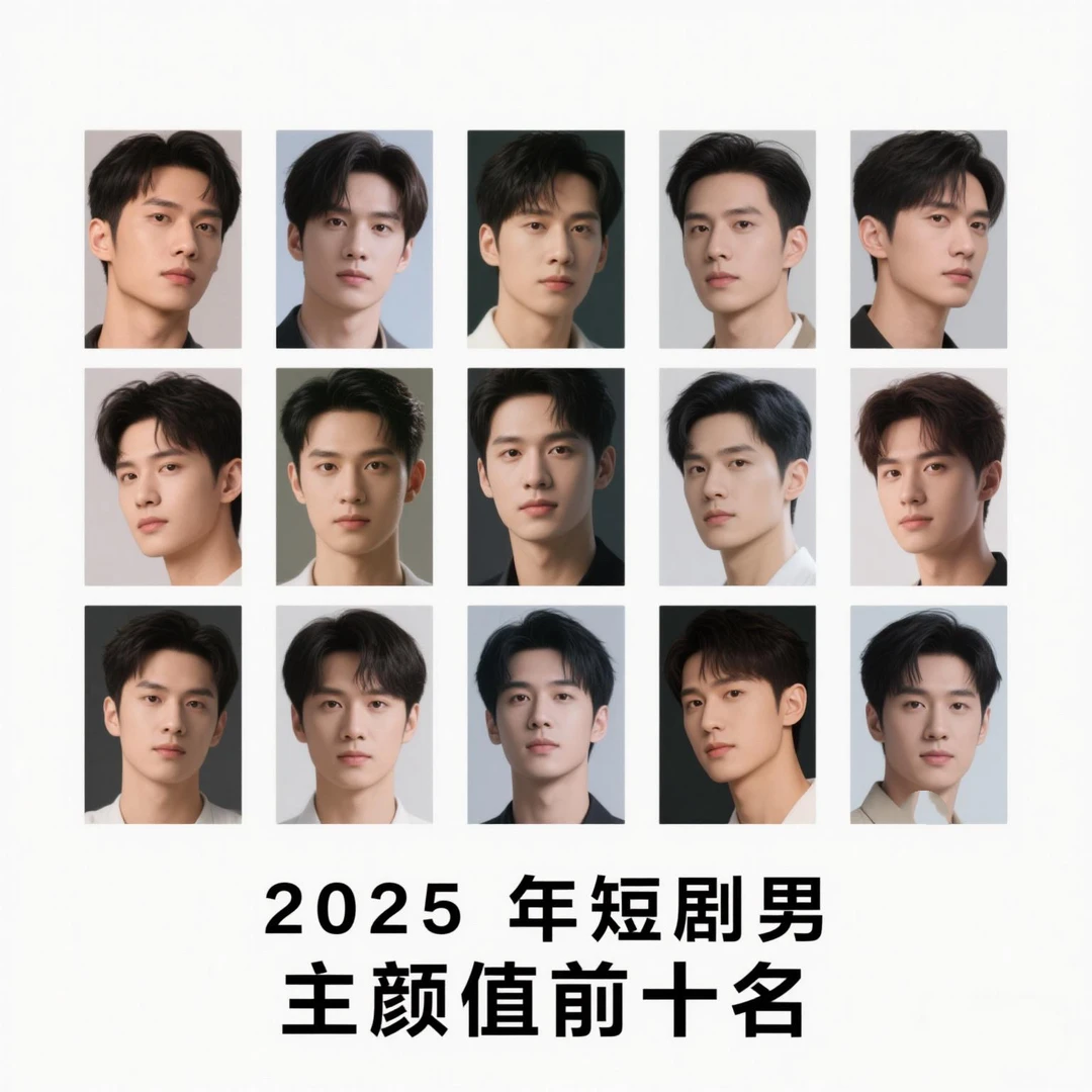 今年短剧男主颜值TOP10