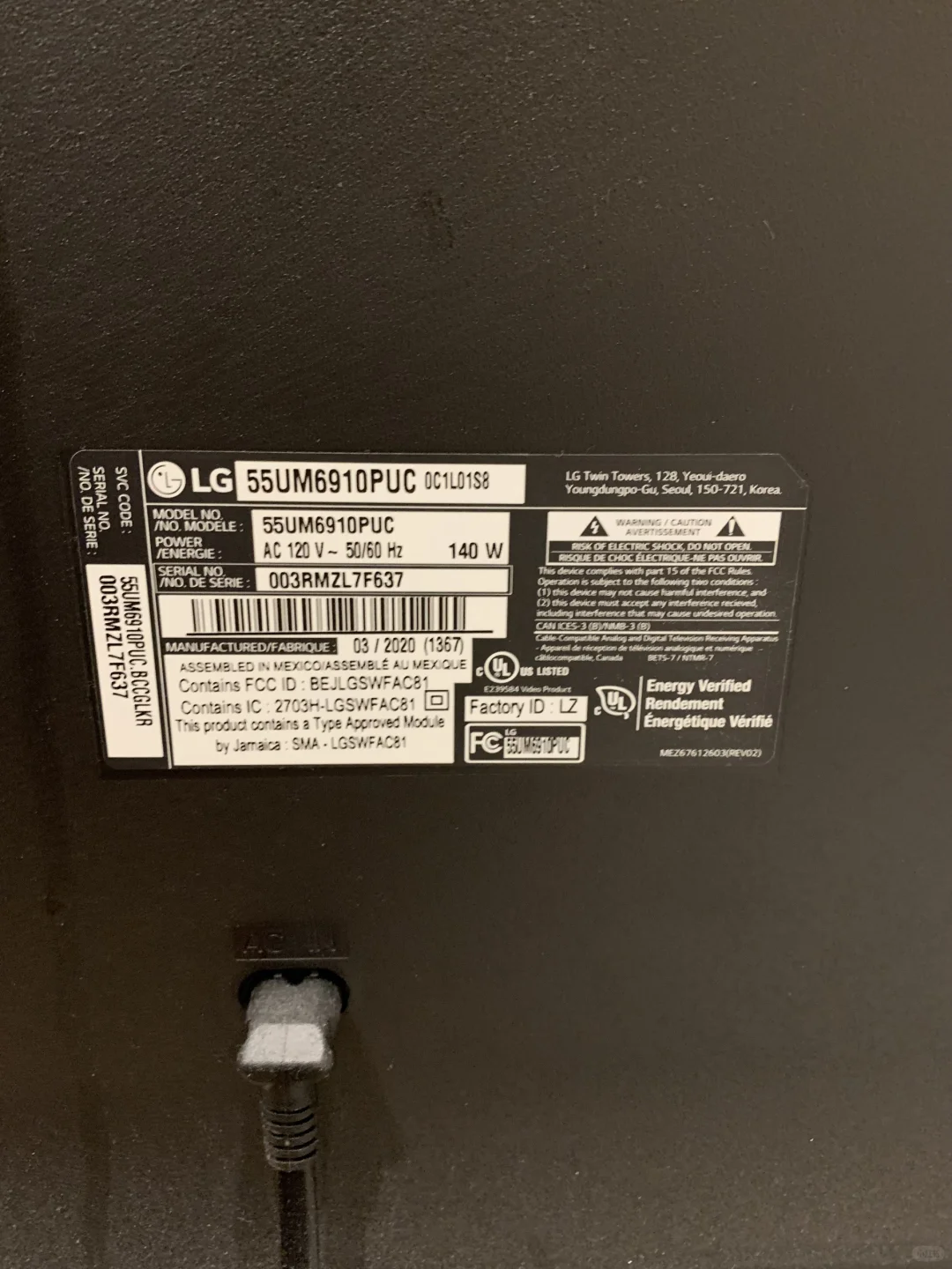 多伦多出55寸闲置电视电视柜