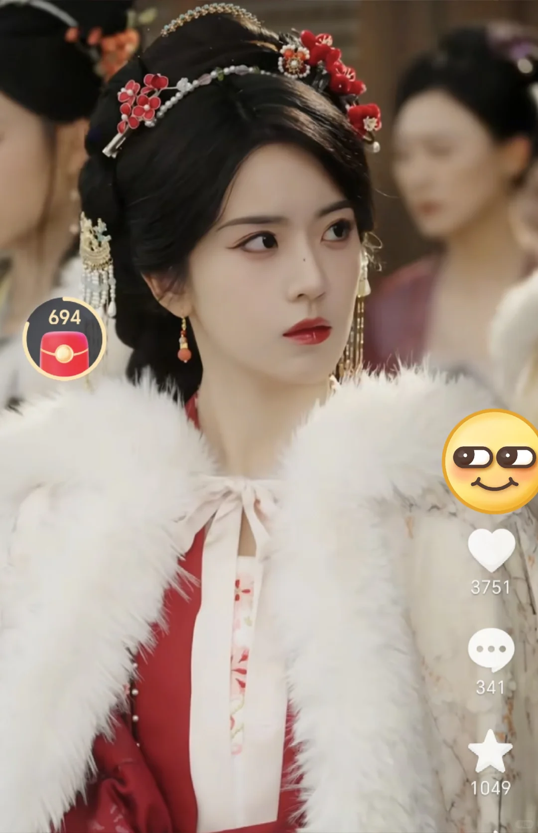 老天奶，女主这个妆造尊嘟好美啊！