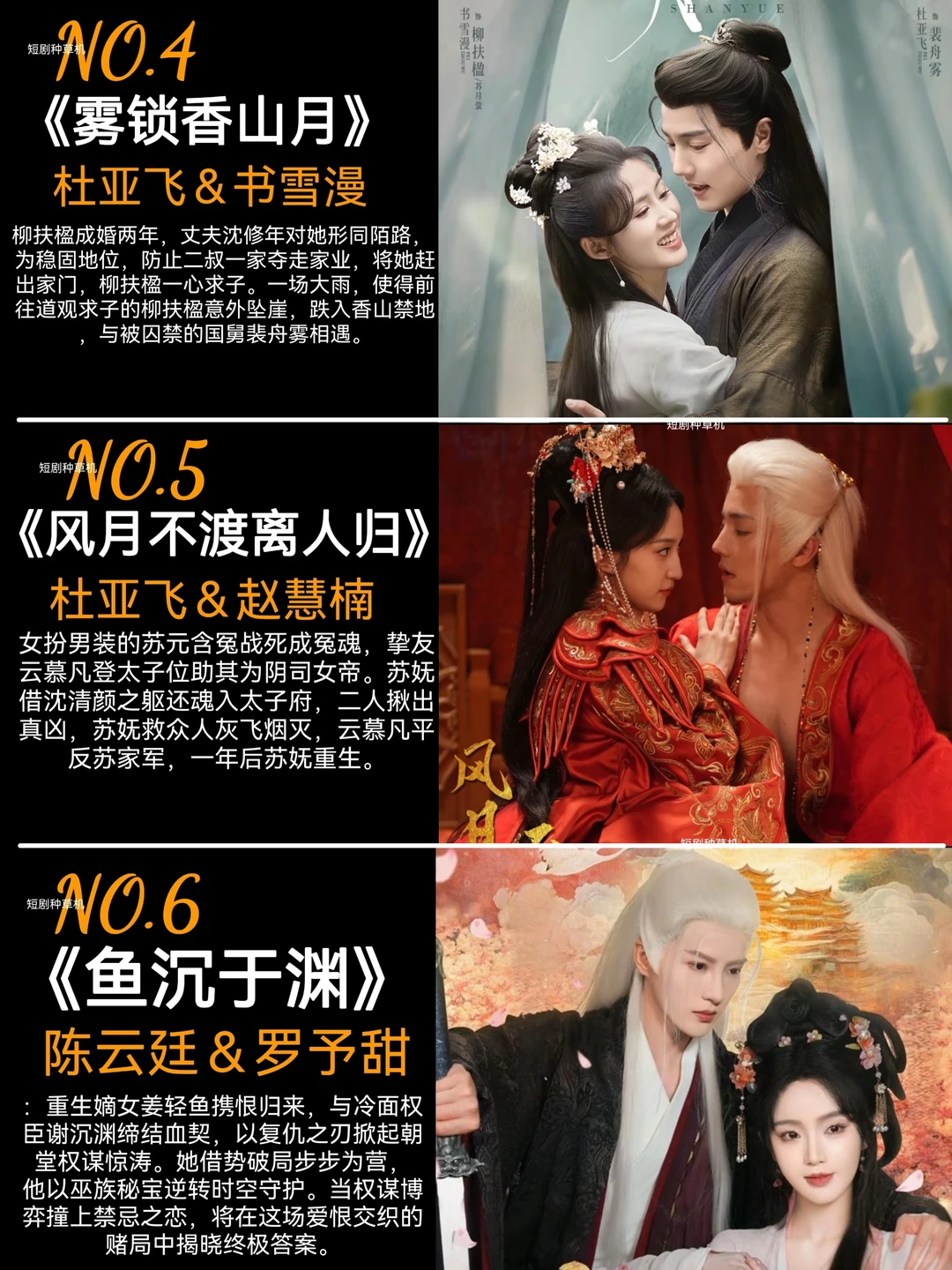 6月精选高质量热播古装短剧第二弹🔥🔥