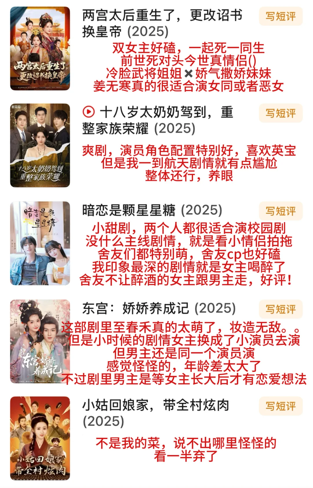 入坑短剧半个月👋🏻狂刷100部的钝评1️⃣