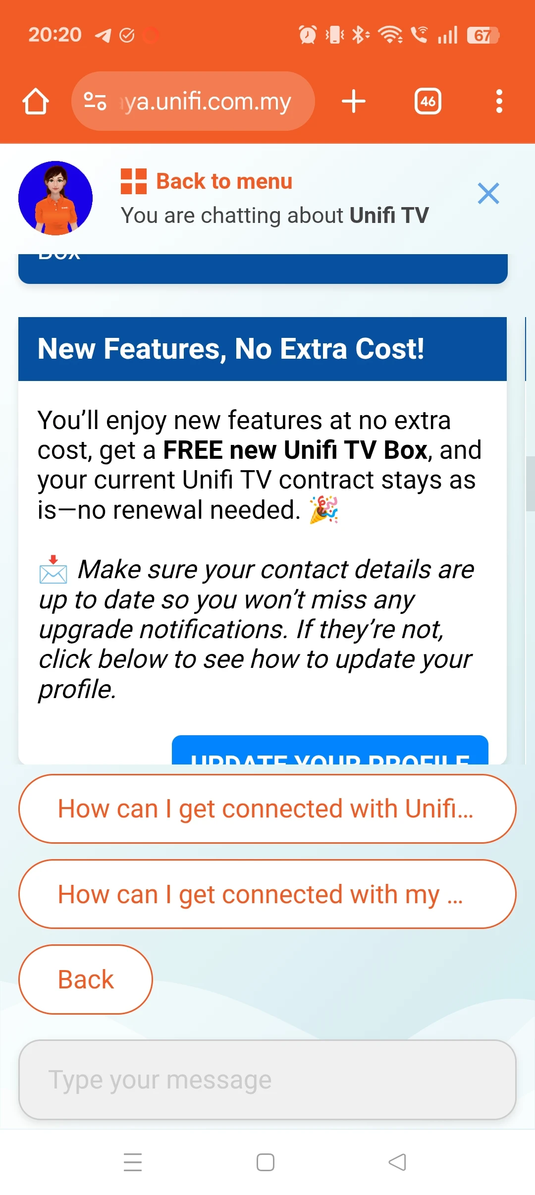 Unifi white tv box不能用了？？