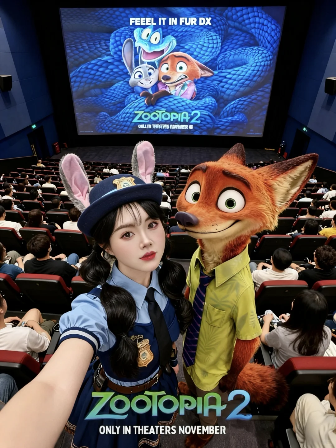 看疯狂动物城电影就这样拍🎬