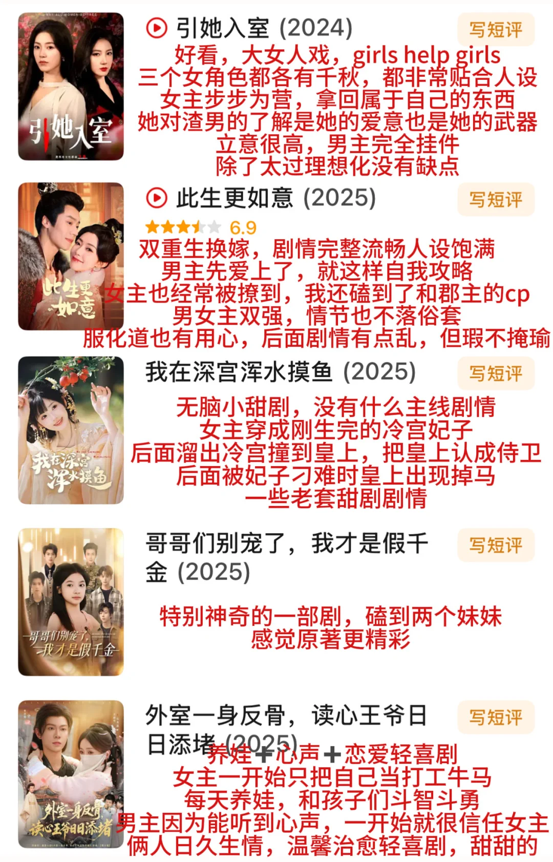 入坑短剧半个月👋🏻狂刷100部的钝评1️⃣