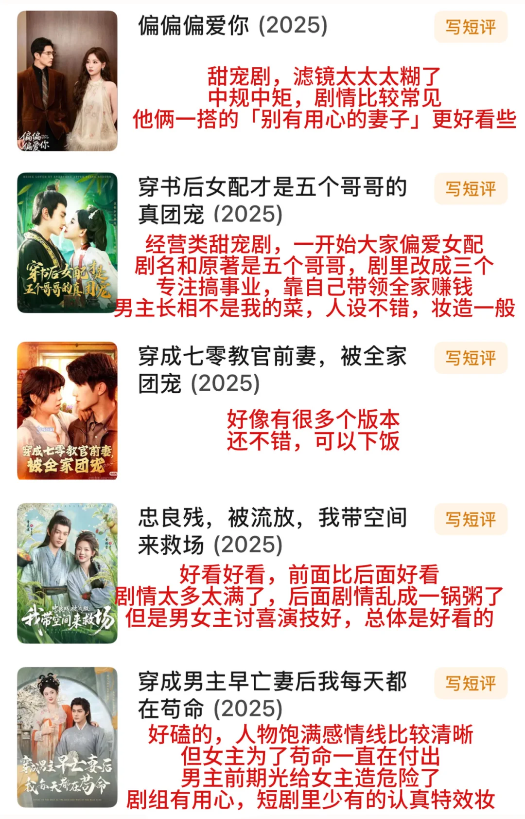 入坑短剧半个月👋🏻狂刷100部的钝评1️⃣