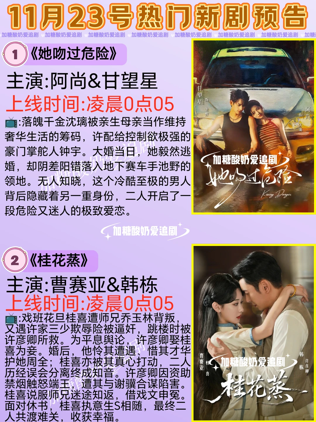 天花板短剧💥11月23日热门短剧