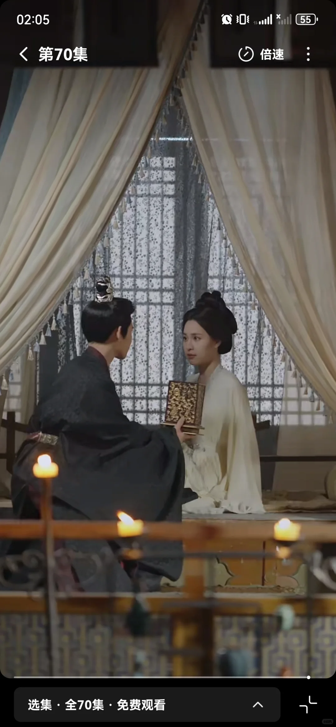 没想到我看到两点，得到的是“阿宁不愿”