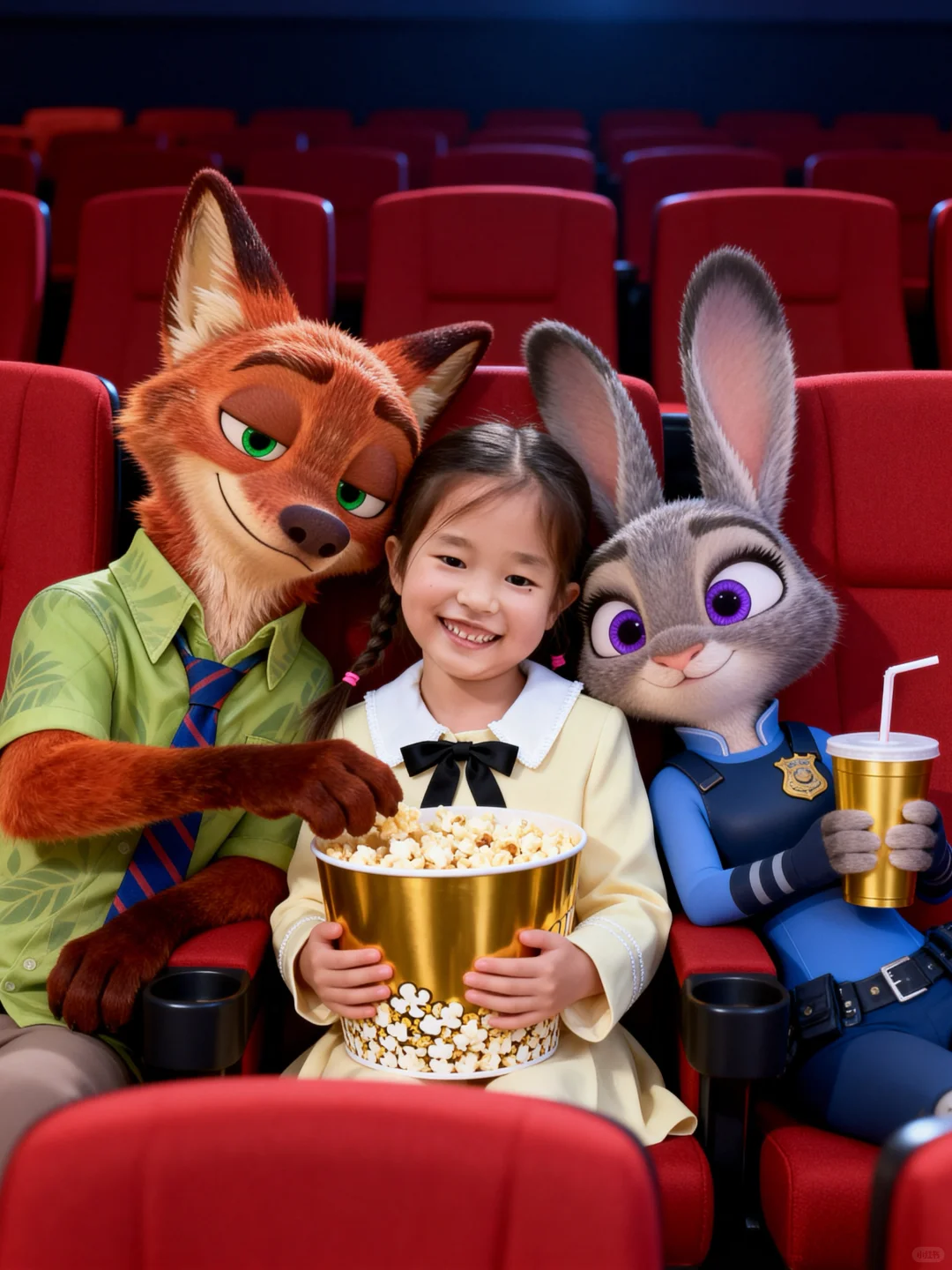 原来可以生成这么可爱的电影票