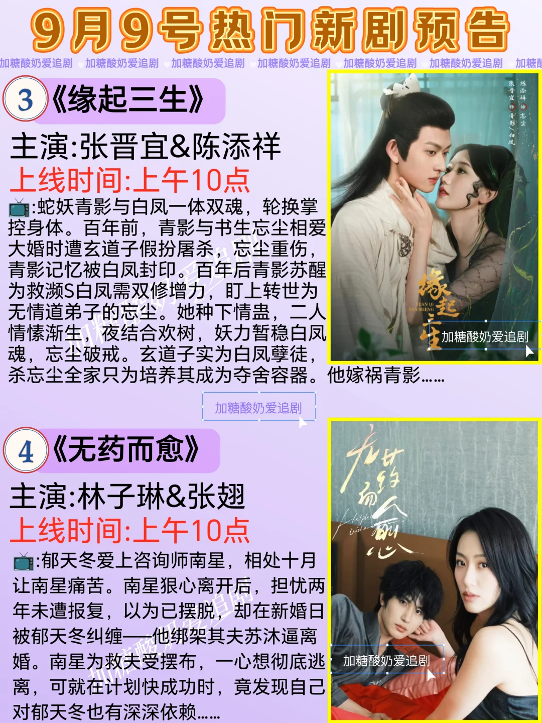 天花板短剧💥9月9日热门短剧预告