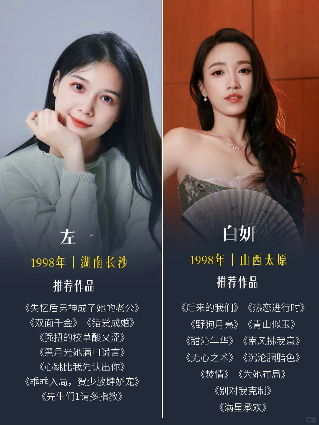 短剧女演员盘点（下）