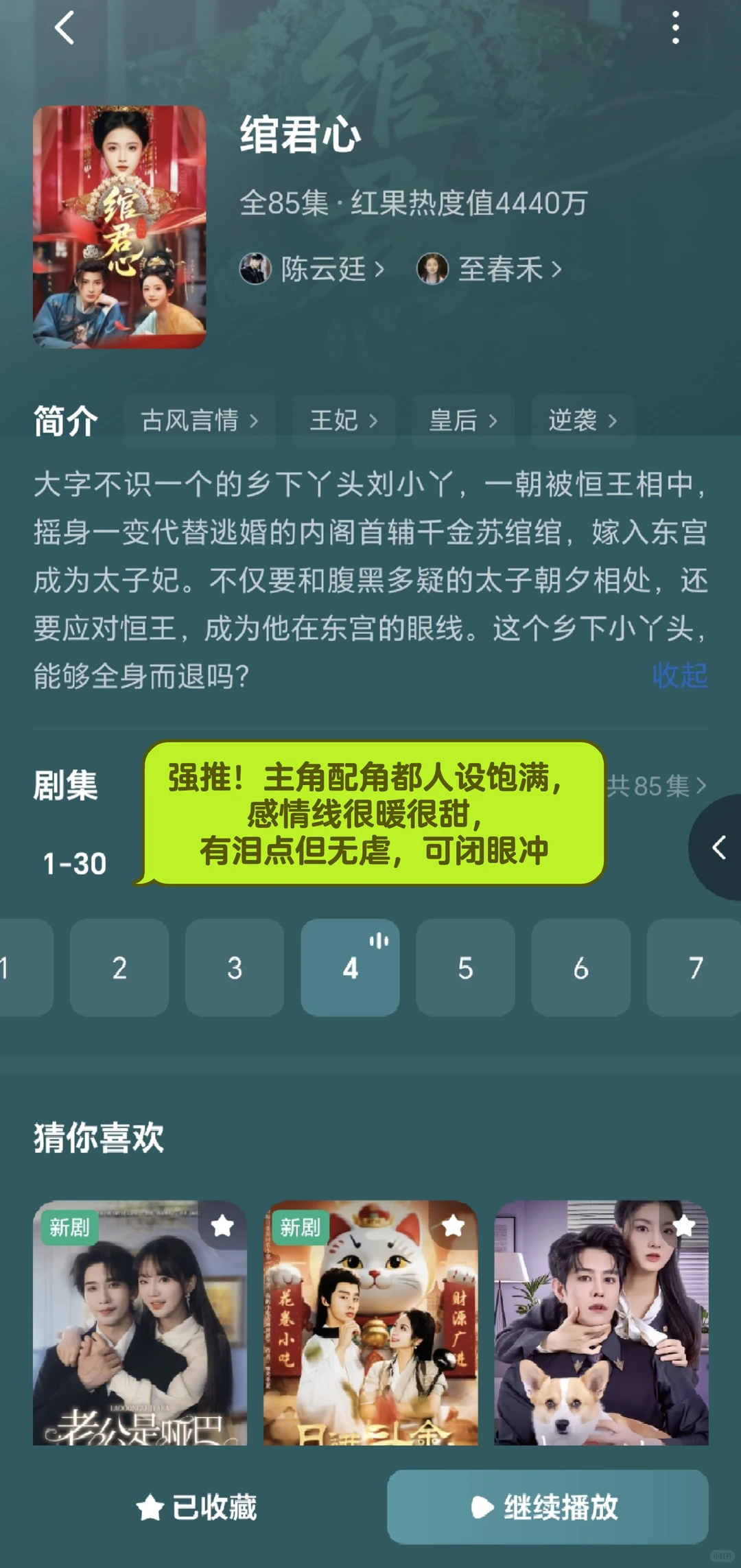 近期短剧推荐！