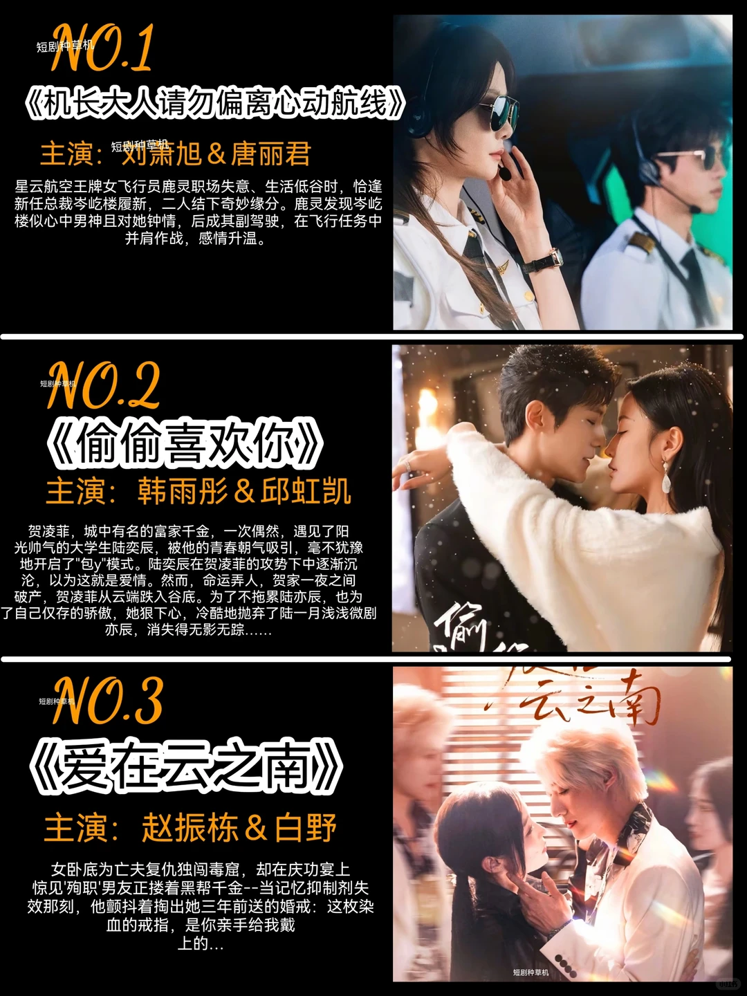 近期高质量热播短剧上新推荐🔥🔥🔥