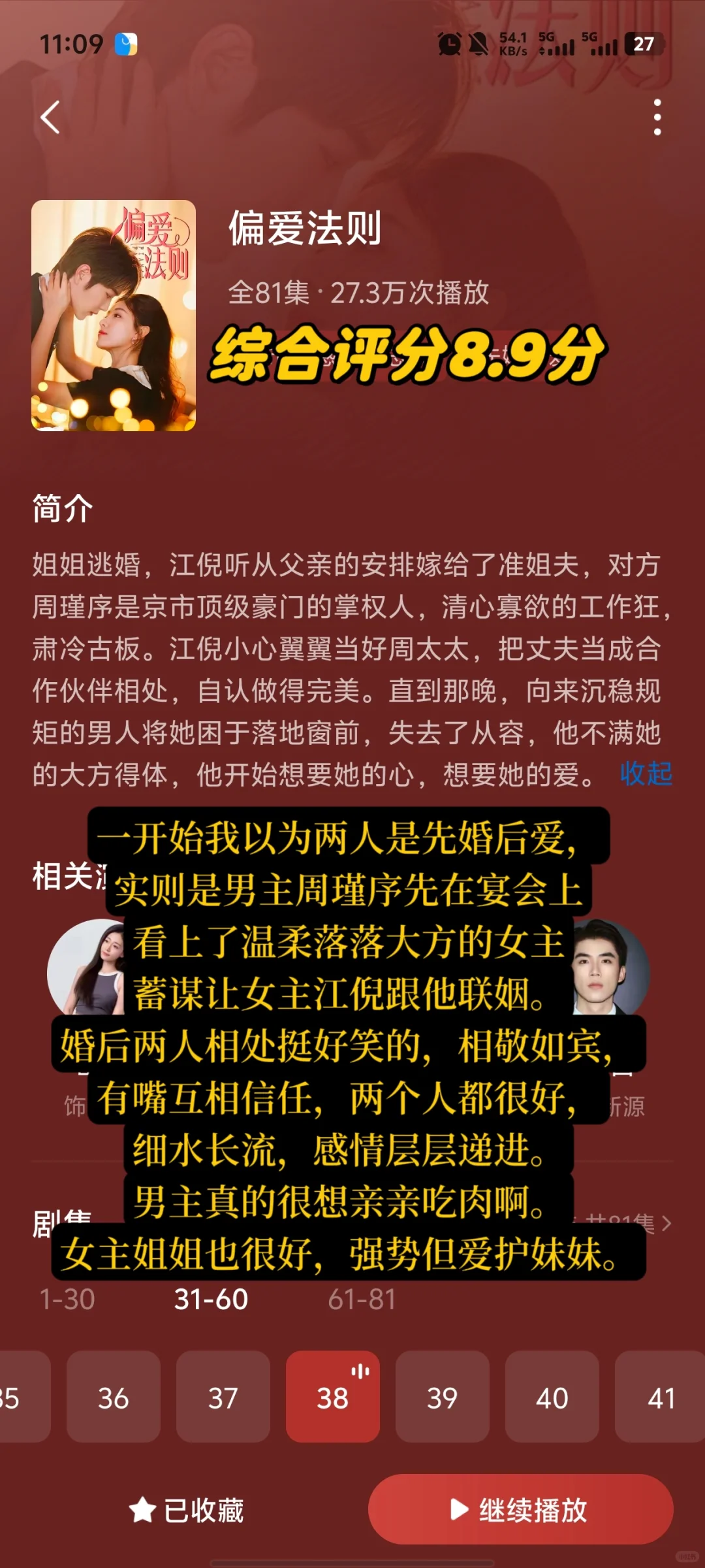 记录近期看的12短剧测评强推与黑夜共枕