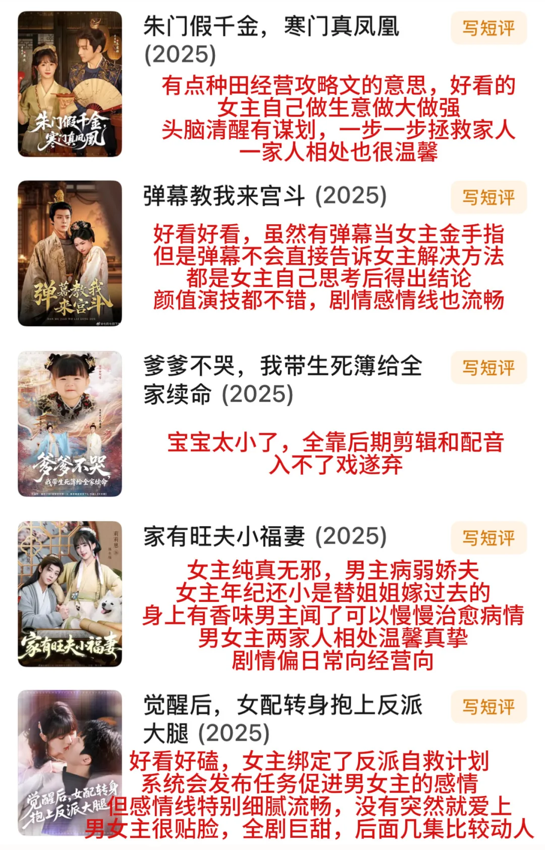 入坑短剧半个月👋🏻狂刷100部的钝评1️⃣