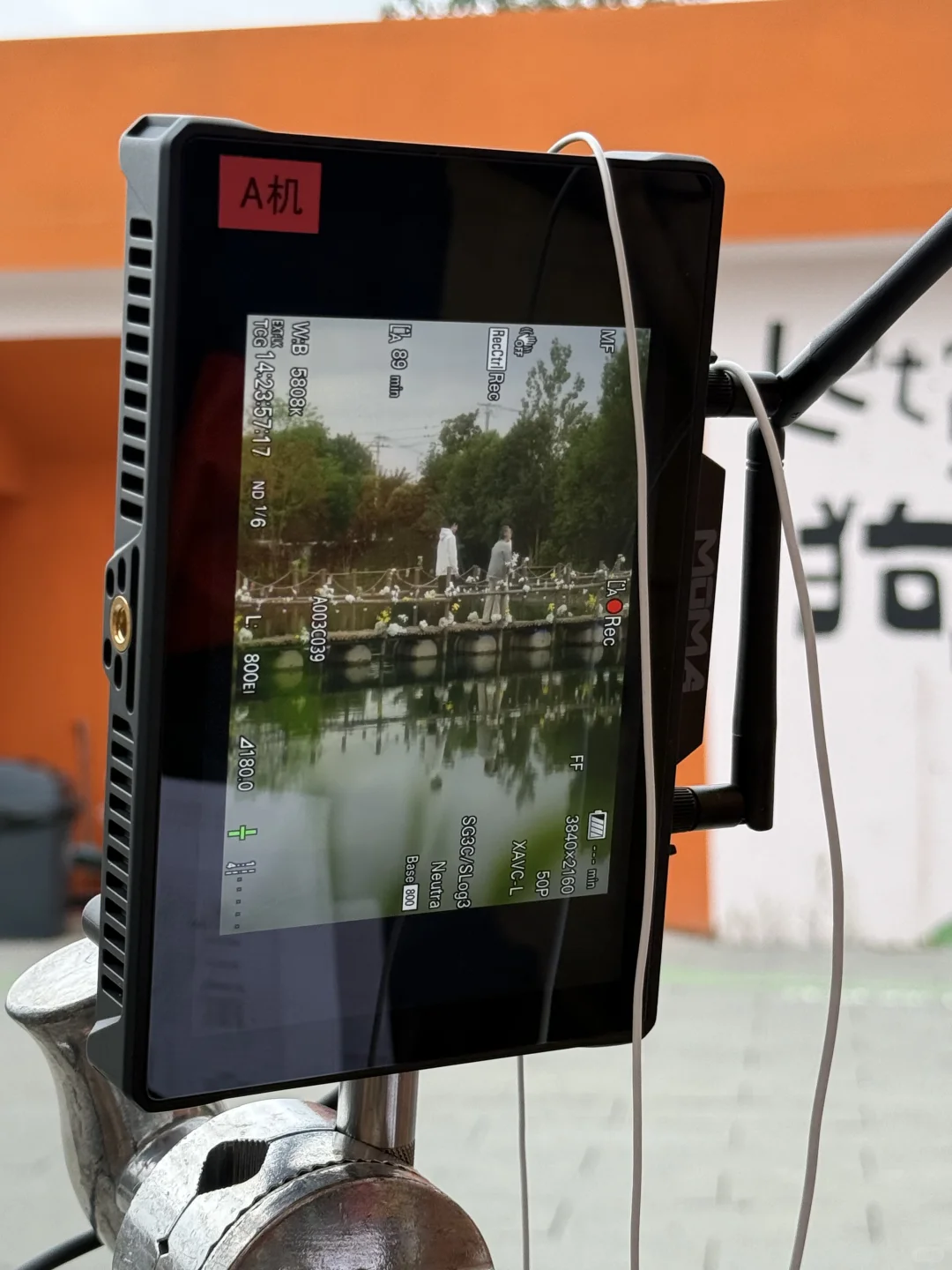 当我用拍电影的审美拍短剧 一些监视器视角