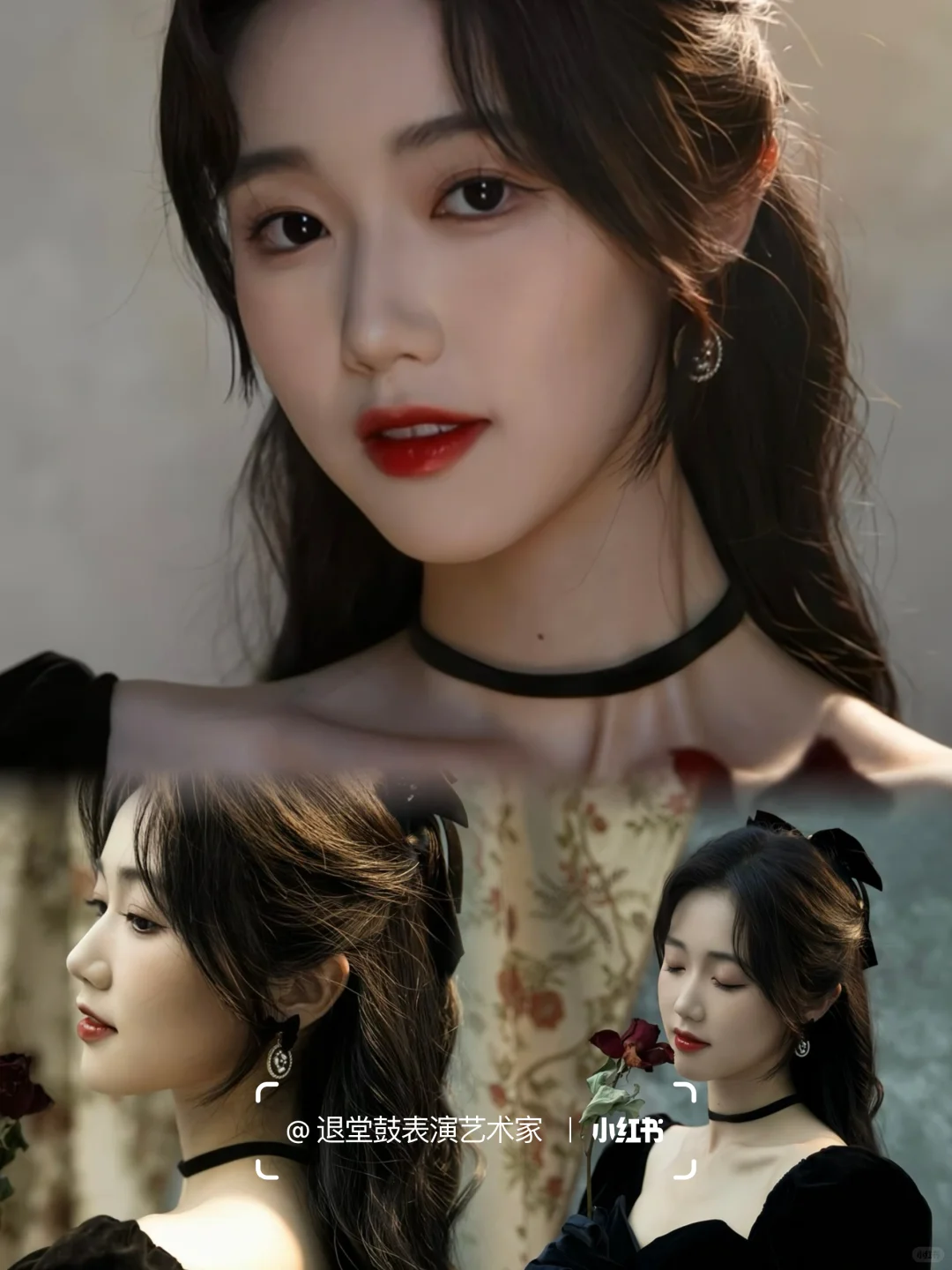 网友评论:岳雨婷‼️古装新剧,破碎感绝美啊