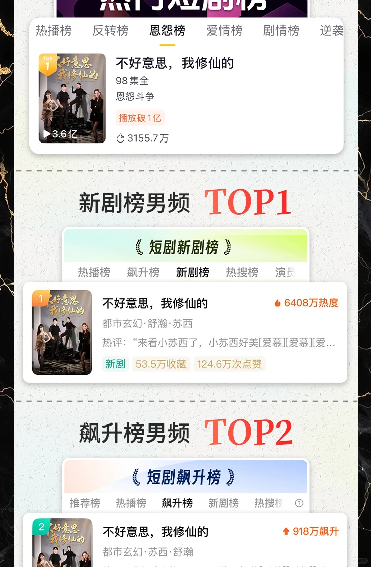 战报｜《不好意思，我修仙的》