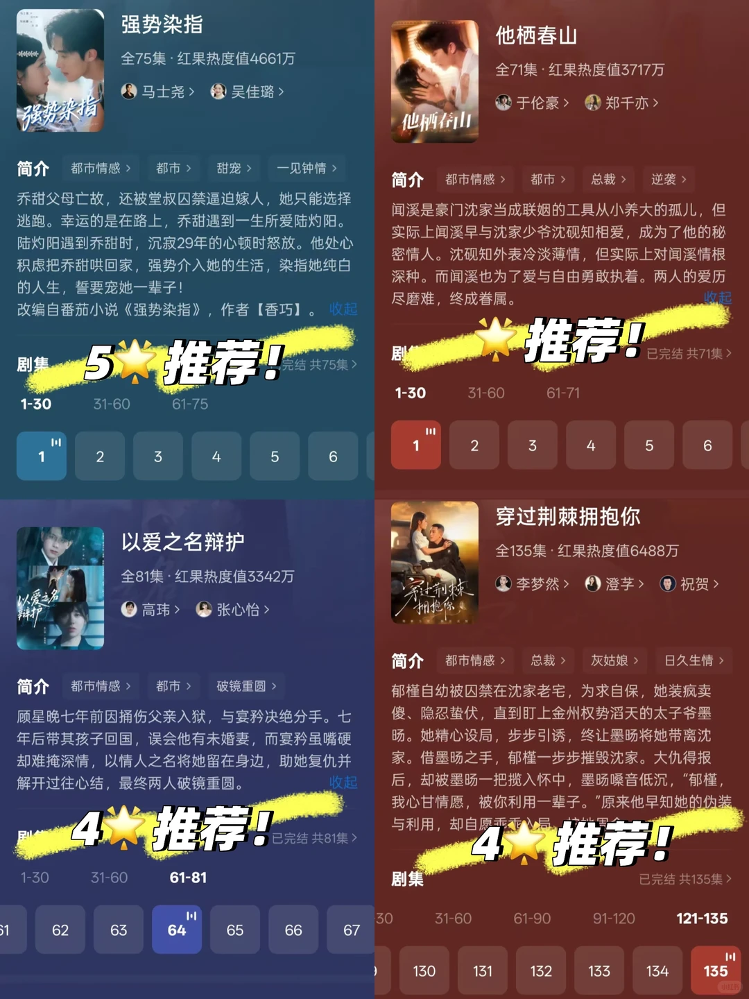 2025年6月短剧推荐❗️55部，这个月吃的不错～