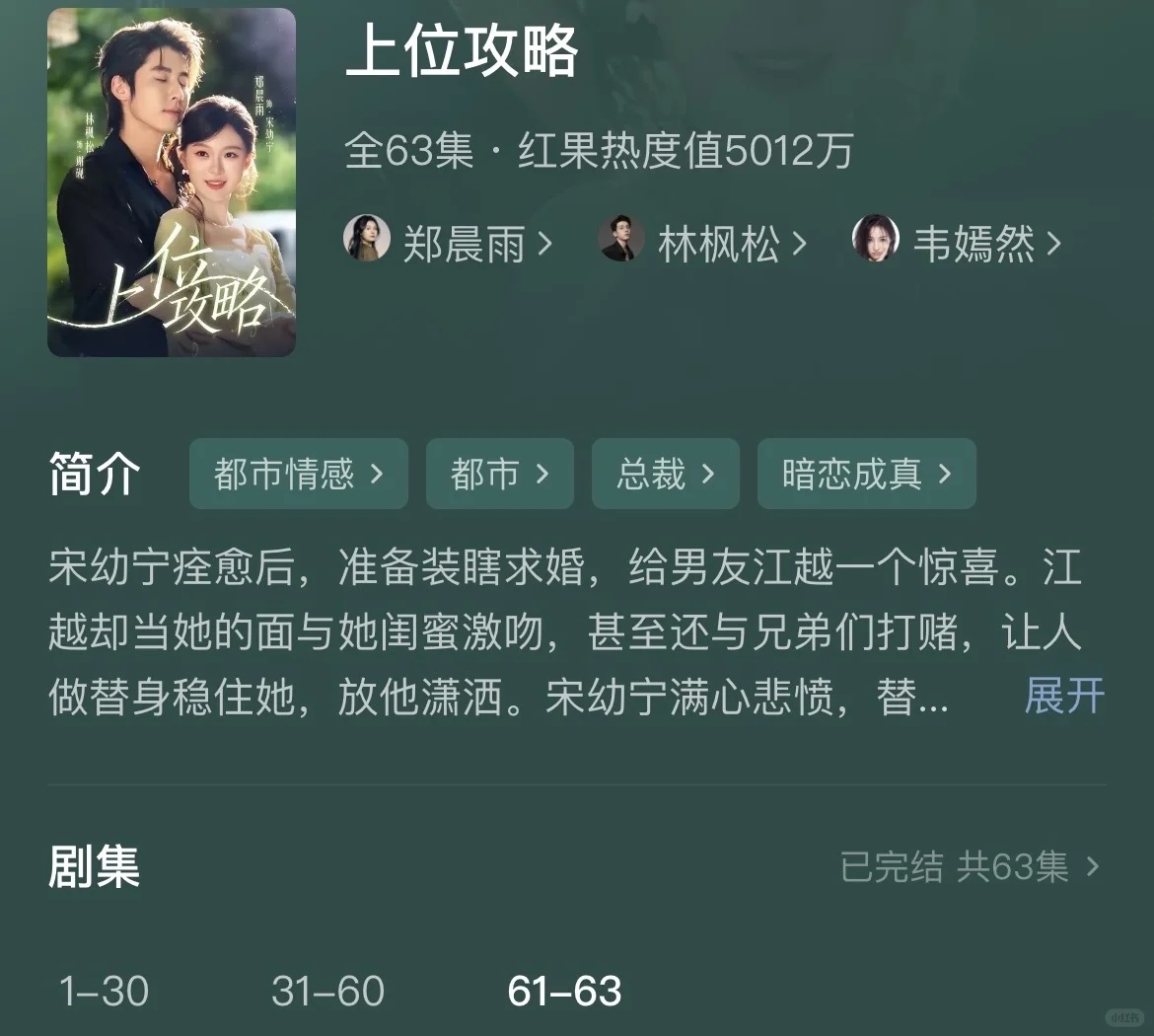一口气刷完！近期超上头的4部短剧🎬