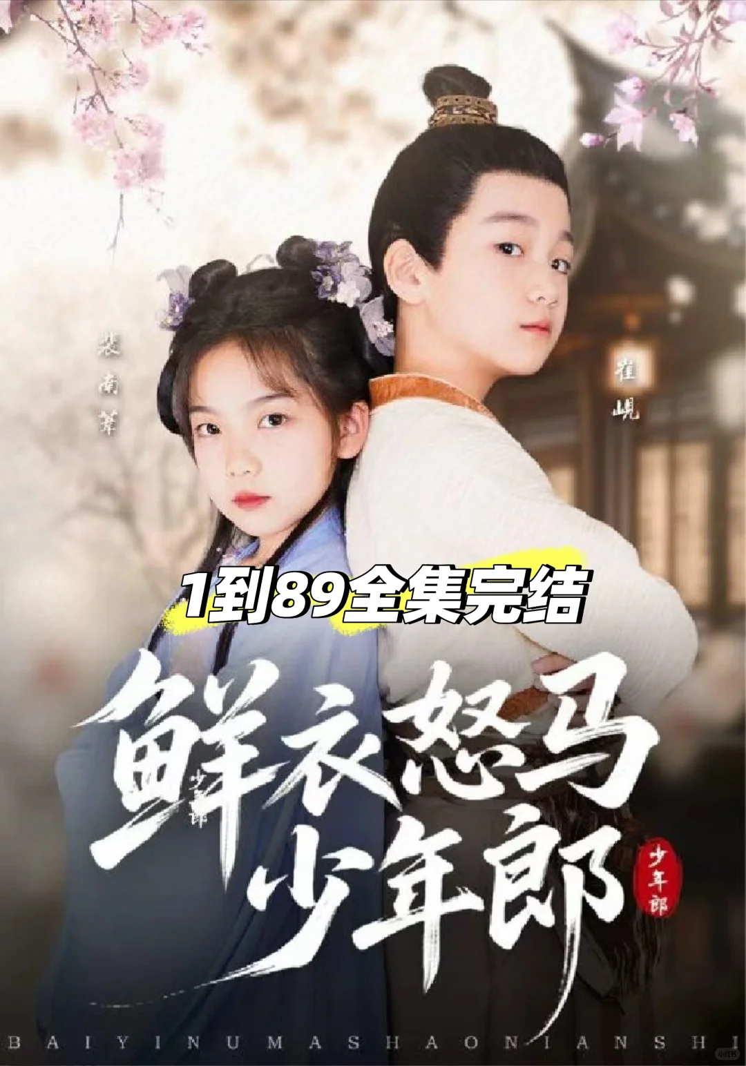 短剧《鲜衣怒马少年郎》（89全集完结）