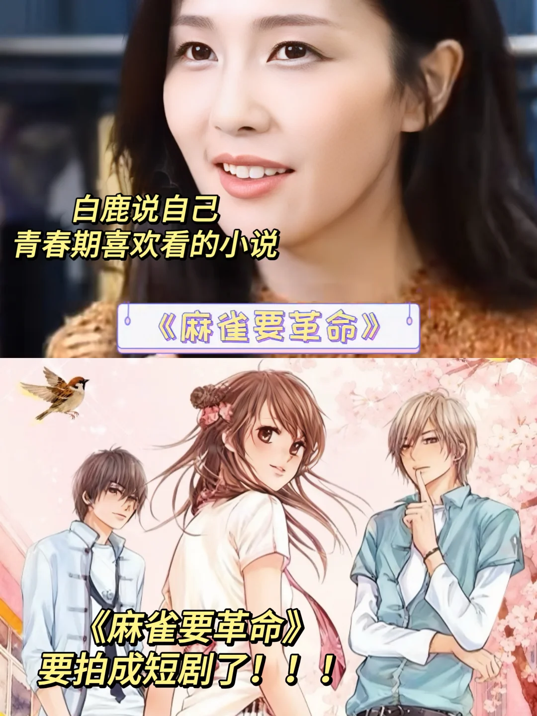 是谁的青春！！《麻雀要革命》拍短剧我必追！