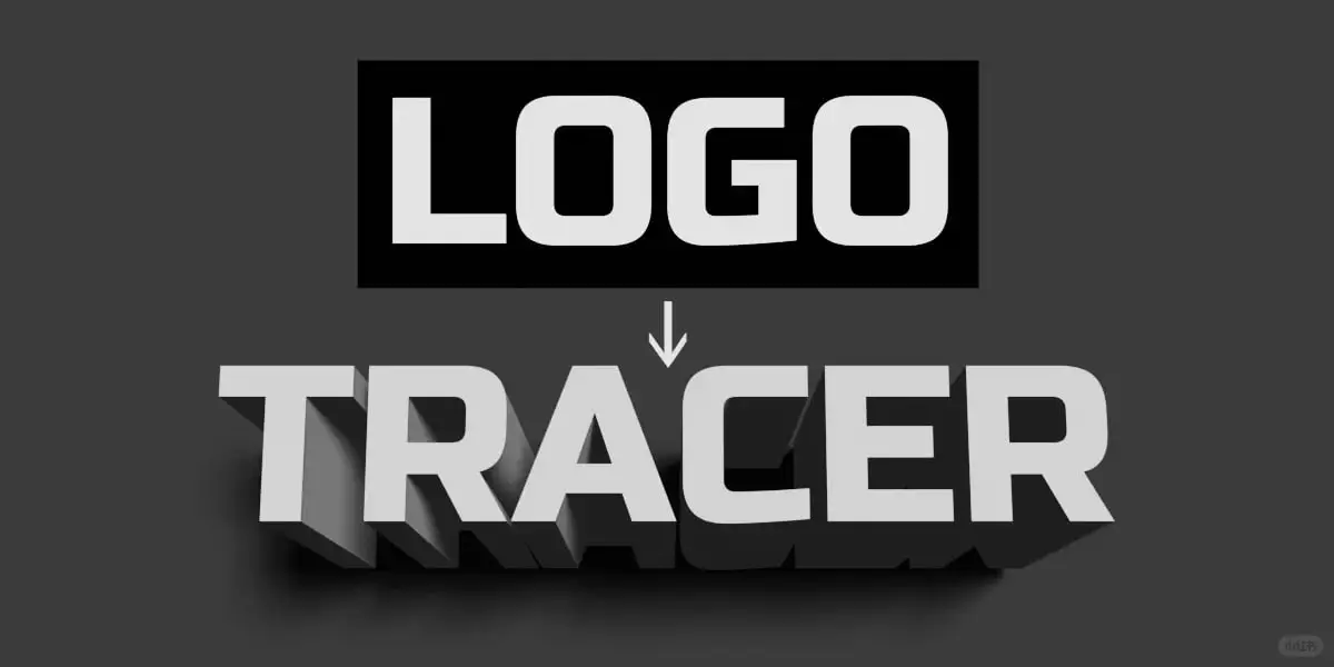 一键生成3D标志！Logo建模神器🔥