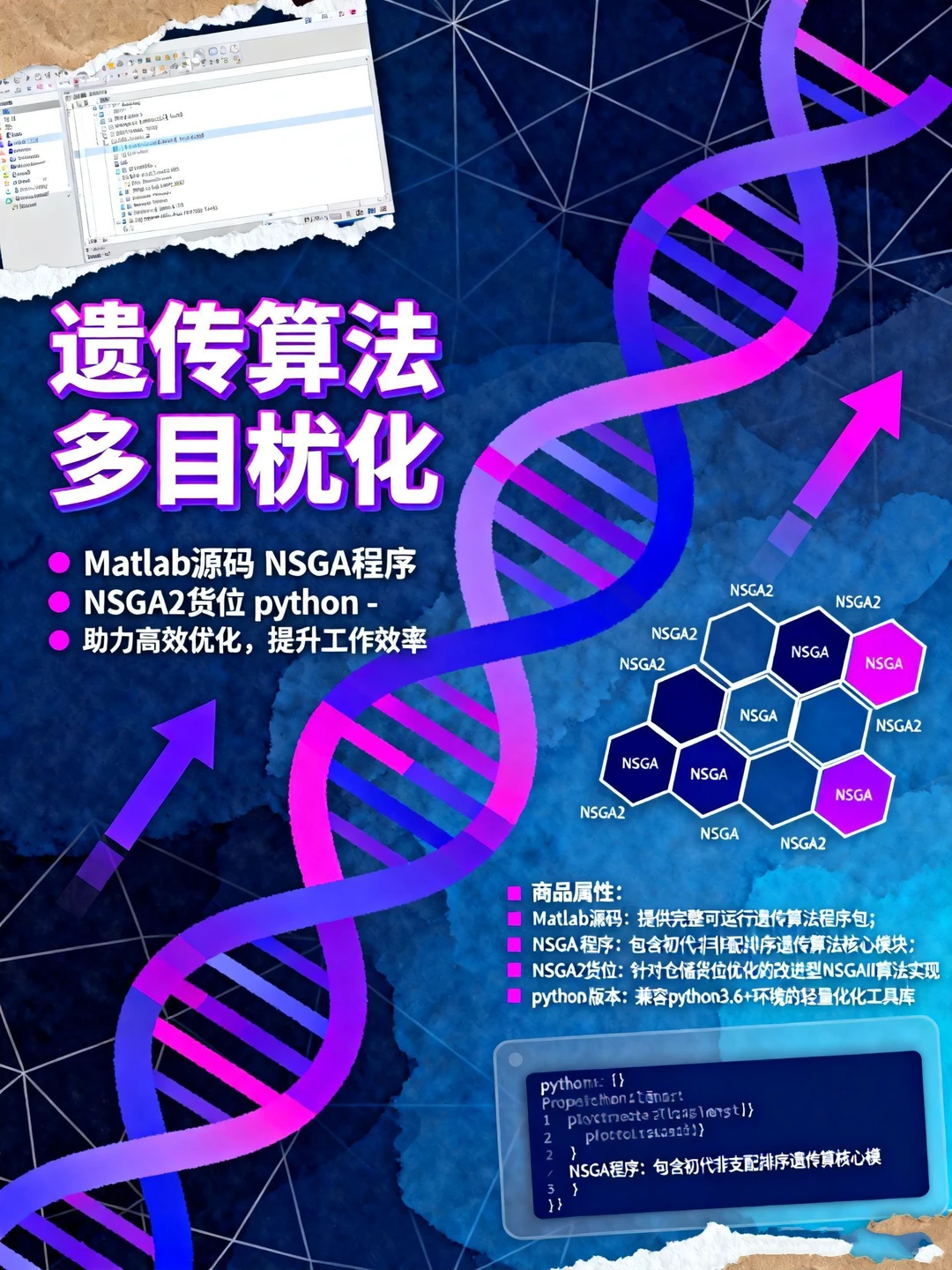遗传算法源代码包💻