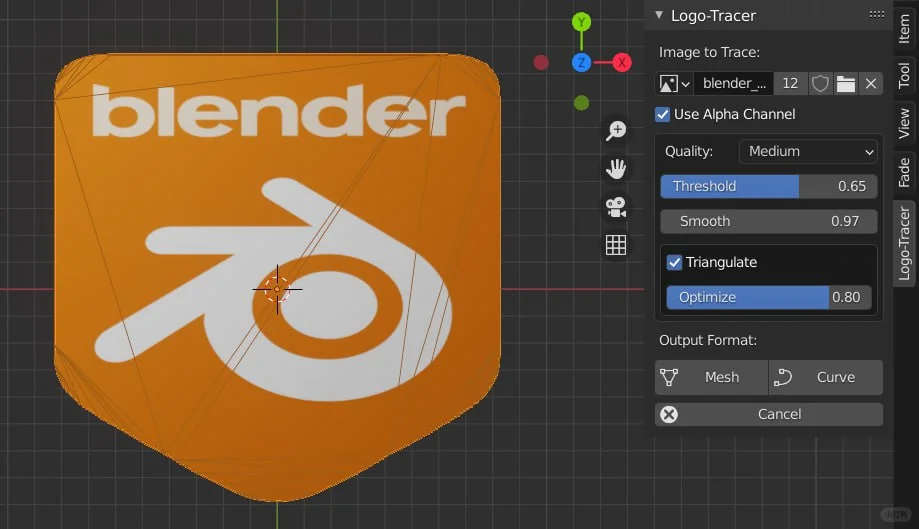 一键生成3D标志！Logo建模神器🔥-夜雨聆风