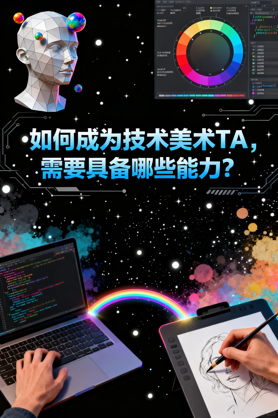 如何成为技术美术TA，需要具备哪些能力？-夜雨聆风