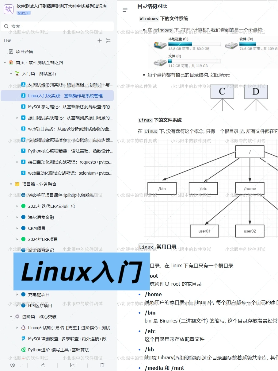 ✨软件测试全栈笔记｜入行到精通持续更新