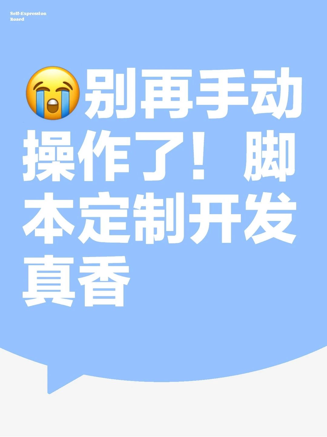 脚本定制｜你的专属效率外挂，已上线！