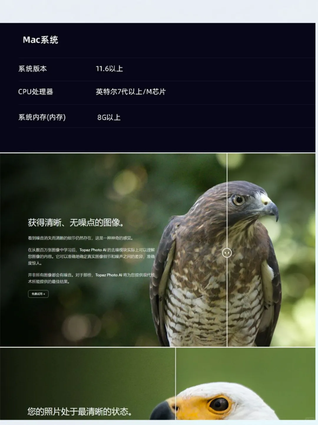 图片模糊变清晰修复PS插件放大锐化降噪mac