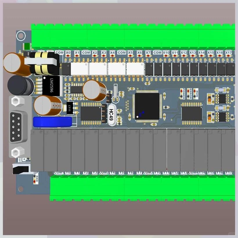 PLC资料源码 PCB图纸 BOM清单