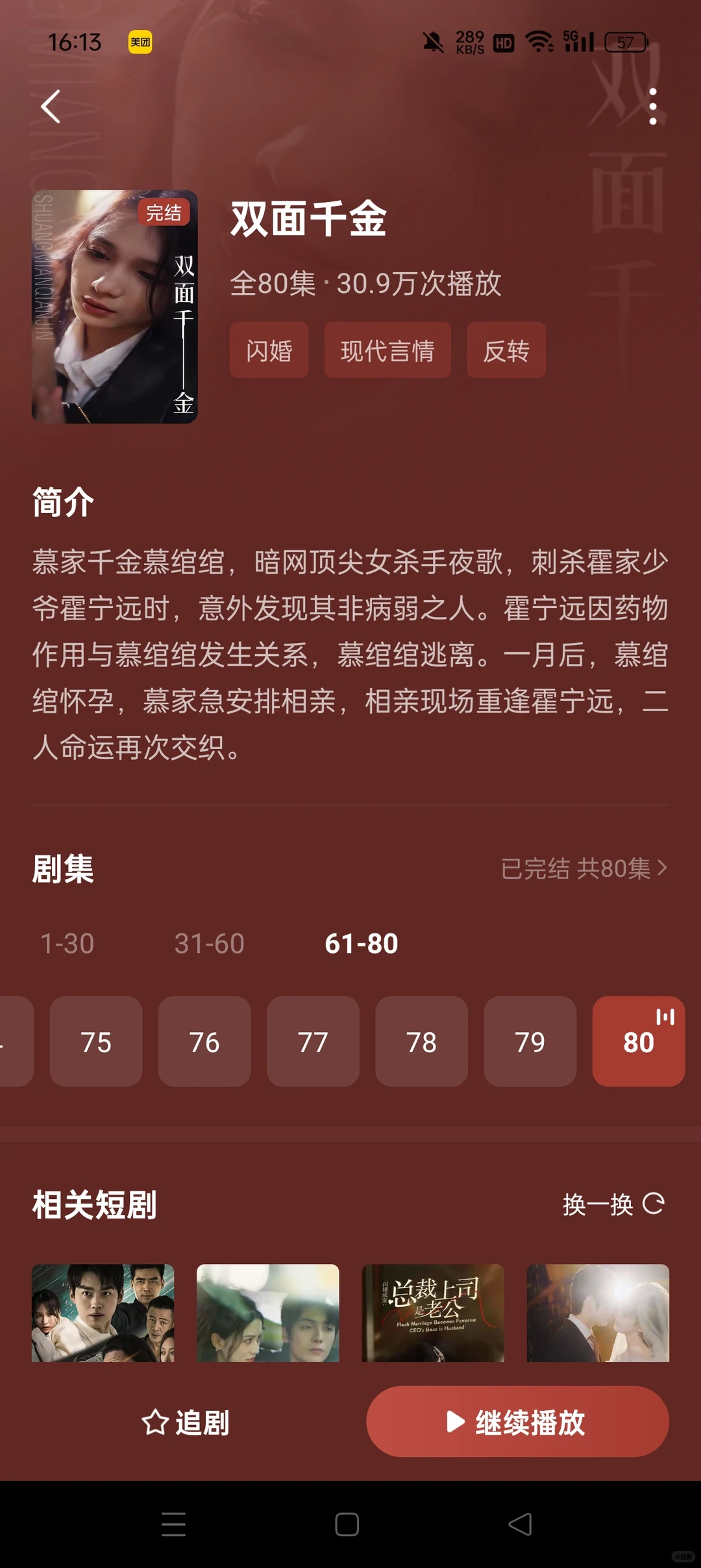 短剧强推超好看，女主向，双强虐渣